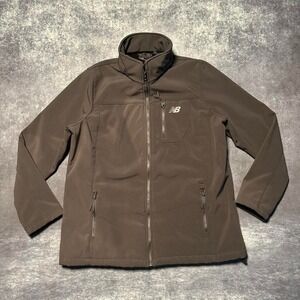New Balance Soft Shell Gray Jacket Men's XL